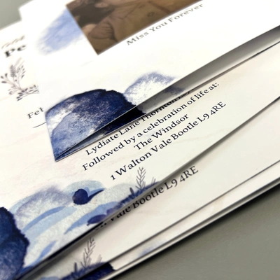 Order of Service Booklet