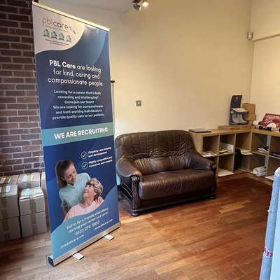 Same Day Roller Banners with Carry Case