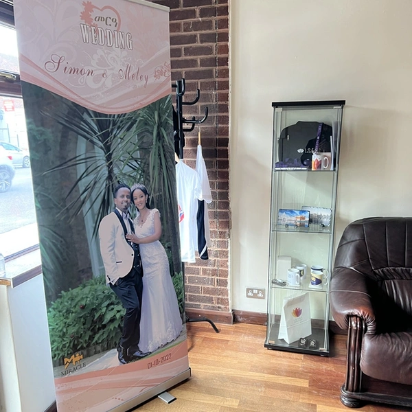 Standard Roller Banner - Full Colour Print