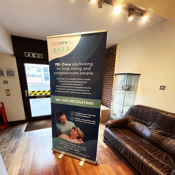 Same Day Roller Banners with Carry Case