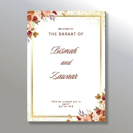 Foamex Wedding Signs