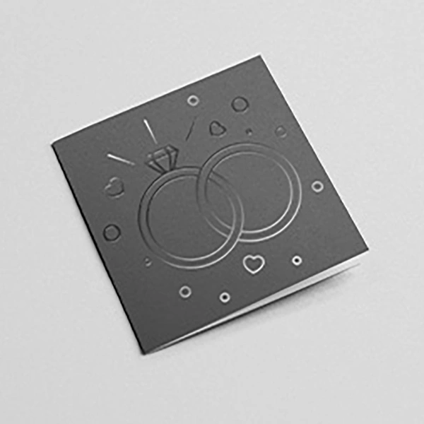 Spot UV Greetings Card - Square