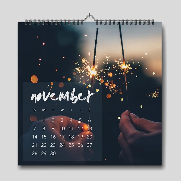  Square Wall Calendar