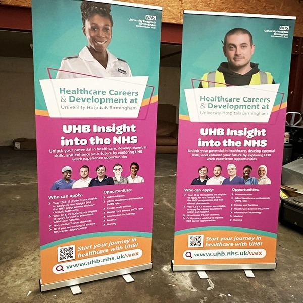 Same Day Roller Banners with Carry Case