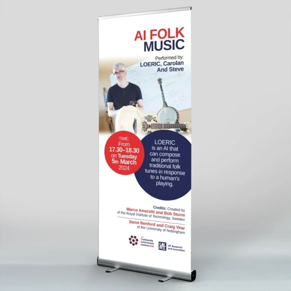 Same Day Roller Banners with Carry Case