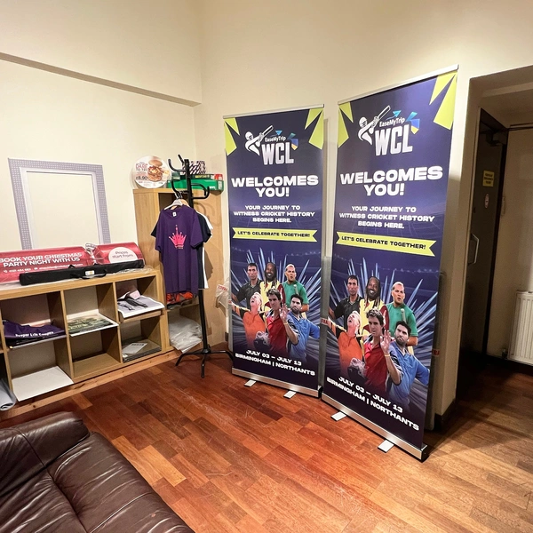 Same Day Roller Banners with Carry Case
