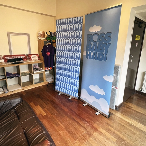 Same Day Roller Banners with Carry Case