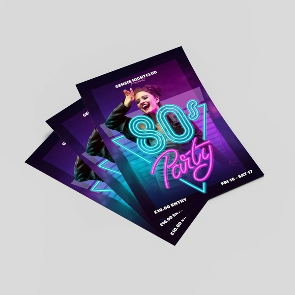 Single/Double Sided Flat Flyer