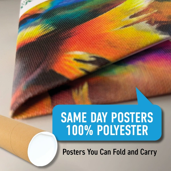 Eco Canvas 100% Polyester Poster