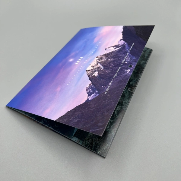 Drilled - Hole - Stapled - Calendar