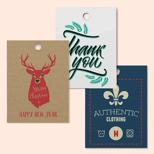  Swing Tags - Square Corner