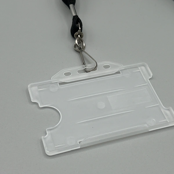Premium Clear Plastic Card Holder
