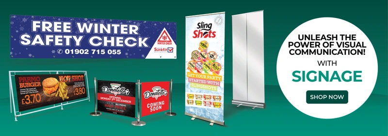 Signage-Eyelet Banner-Frames-Pullup Banner - Birmingham